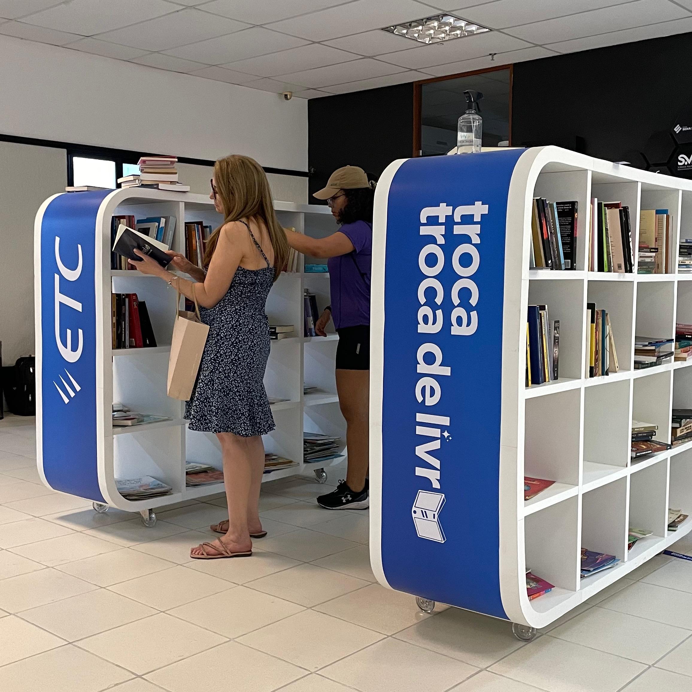 Troca Troca de Livros — Shopping ETC