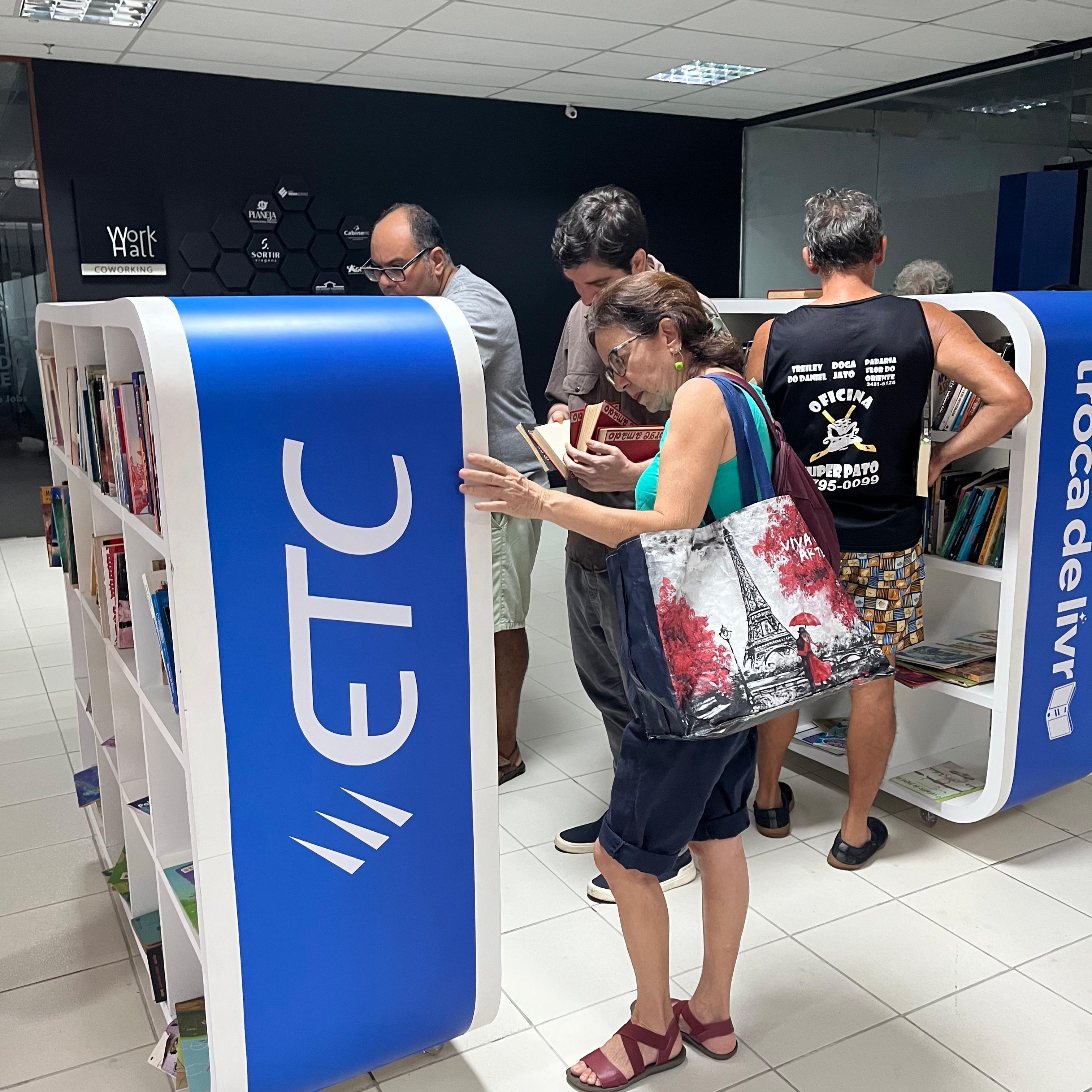 Troca Troca de Livros — Shopping ETC